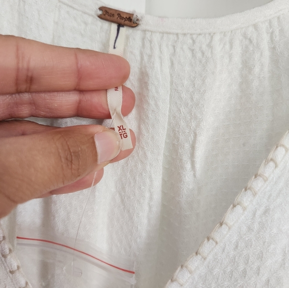 - Free People Southwest Lace Maxi Dress Size XL - Picture 6 of 12